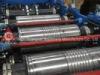 0.4mm - 1.0mm Round Steel Gutter Roll Forming Machine Line For Hangar / Gymnasium