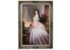 Fat french noblewoman Figurative Oil Paintings portrait for Museum / Coffee Bar