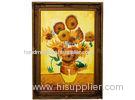 Apartment / Hotel Decorative Stretched Modern oil painting pictures of flowers