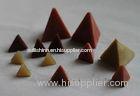 High mesh Plastic Media Tetrahedron Shape polishing abrasives