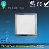 100-277v 277-347v 100LM/W Square Led Panel Light 2ft*2ft With DLC cUL UL Approved