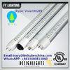 IP44 Clear Cover 2400mm LED Tube Light T8 8ft With UL DLC Certification