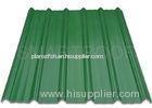 Waterproof Green Plastic Roof Sheets For Stadium / PVC Plastic Board