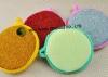 Customized Red Green Scrubbing Sponge Scouring Pads for Dish Washing