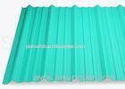 3 Layer PVC Corrugated Roofing Sheets In Anti Ultraviolet For Exhibition Hall