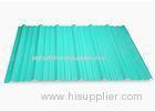 4mm PVC Corrugated Roofing Without Asbestos Anti Strike / Plastic Roof Panels