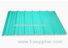 4mm PVC Corrugated Roofing Without Asbestos Anti Strike / Plastic Roof Panels