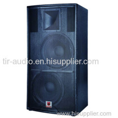 new design dual 15'' pa speaker sound light system
