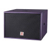 club subwoofer single 18'' 800W RMS purple color bass