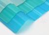 Clear PVC Roofing Panel / Transparent Roofing Sheet Single Layer Solid Structure