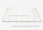 Single Solid PVC Corrugated Roofing Sheets 1360 MM Width For Outdoor Garden