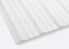 Foamed Core Pure White PVC Corrugated Roofing Sheets For Playground