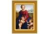 Unique Coffee Bar / Salon European Religious Figures Oil Painting Artworks