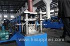 Automatic Structural Steel Cold Roll Forming Line Adjustable Punching Holes Sizes