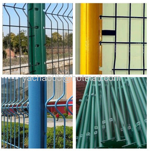Hot Dipped Galvanized Then PVC Coated 3D fence