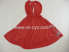 Women's Red Casual A-line Dresses