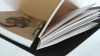 Wire-bound hardcover book with folder cover printing for art gallery
