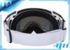 TPU Frame Ladies Polarized Anti Fog Ski Goggles Windproof / Dustproof