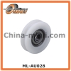 U Groove Nylon Bearing Plastic Pulley for Sliding Window