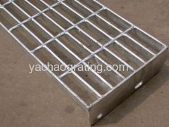 stair tread steel grating anping steel grating