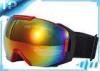 CE Designer Over The Glasses Ski Goggles / Black Snowboard Goggles For Outdoor