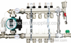 manifold for under floor heating systems