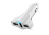 Airplane Shaped Universal Usb Car Charger With Triple USB Output