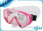 Red Bifocal Prescription Scuba Mask / Scuba Dive Equipment For Junior
