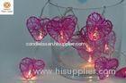 White / Pink Color Christmas Holiday Decoration Lights 10L 3Volt