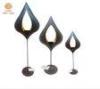 Wedding / Home decoration Metal candle holder with goldleaf covered inside