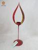 Free standing long stem Wedding decorative candle holders support Logo printing