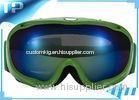 CE / FDA UV Blue Photochromic Anti Scratch Custom Snow Goggles For Youth