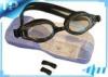 Adult Polarized Prescription Swim Goggles Flat Lens For Swimming