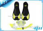 Comfortable Silicone Yellow Adult Snorkel Gear Anti - Fog For Swimming