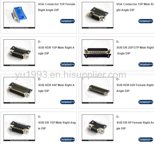 D-SUB Stack Connector 9P M to 9P M