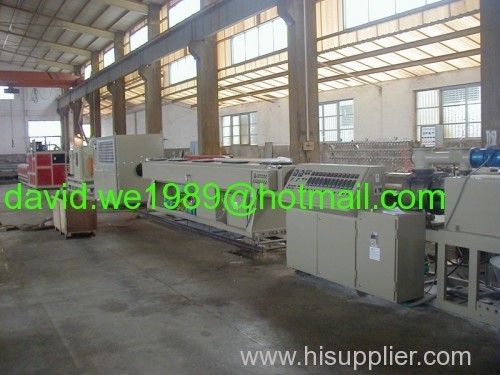 50-110mm PVC sewage pipe extrusion line
