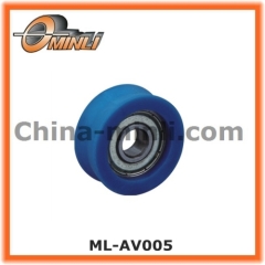 Metal Bearing wheel with Nylon Coating