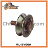 Metal outer ring bearing for sliding gate