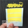 Custom Yellow Blank Self Destructive Vinyl Stickers in Rolls For Variable Data Print