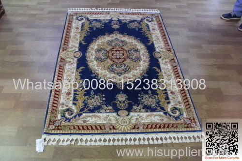 260L Nice Silk Handmade Persian Oriental Carpet And Rugs