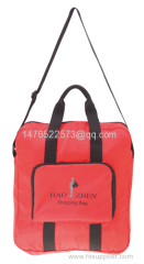 2015 fashion polyester foldable shopping bag for gift