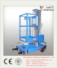 4-20 M outdoor scissor lift double mobile lift platform mast aluminium double mast hydraulic lift