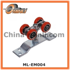 Height adjustable Nylon wheel hanging roller