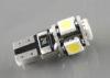 5050 X 5LEDs Led Auto Lights T10 168 Bulb For Automotive