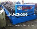 PANASONIC PLC Control Color Steel Metal Roofing Roll Forming Machine 0.5-1.0mm Thickness