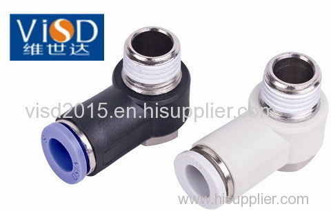 pneumatic connector coupling plastic quick fitting