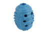 Blue Pet Treated Rubber Toy with Holes