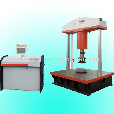 computerized manhole cover compression testing machine