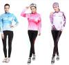 Newest Fashion style can be custom high quality top selling girls' cycling wear