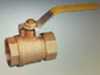 Brass full-port water ball valve